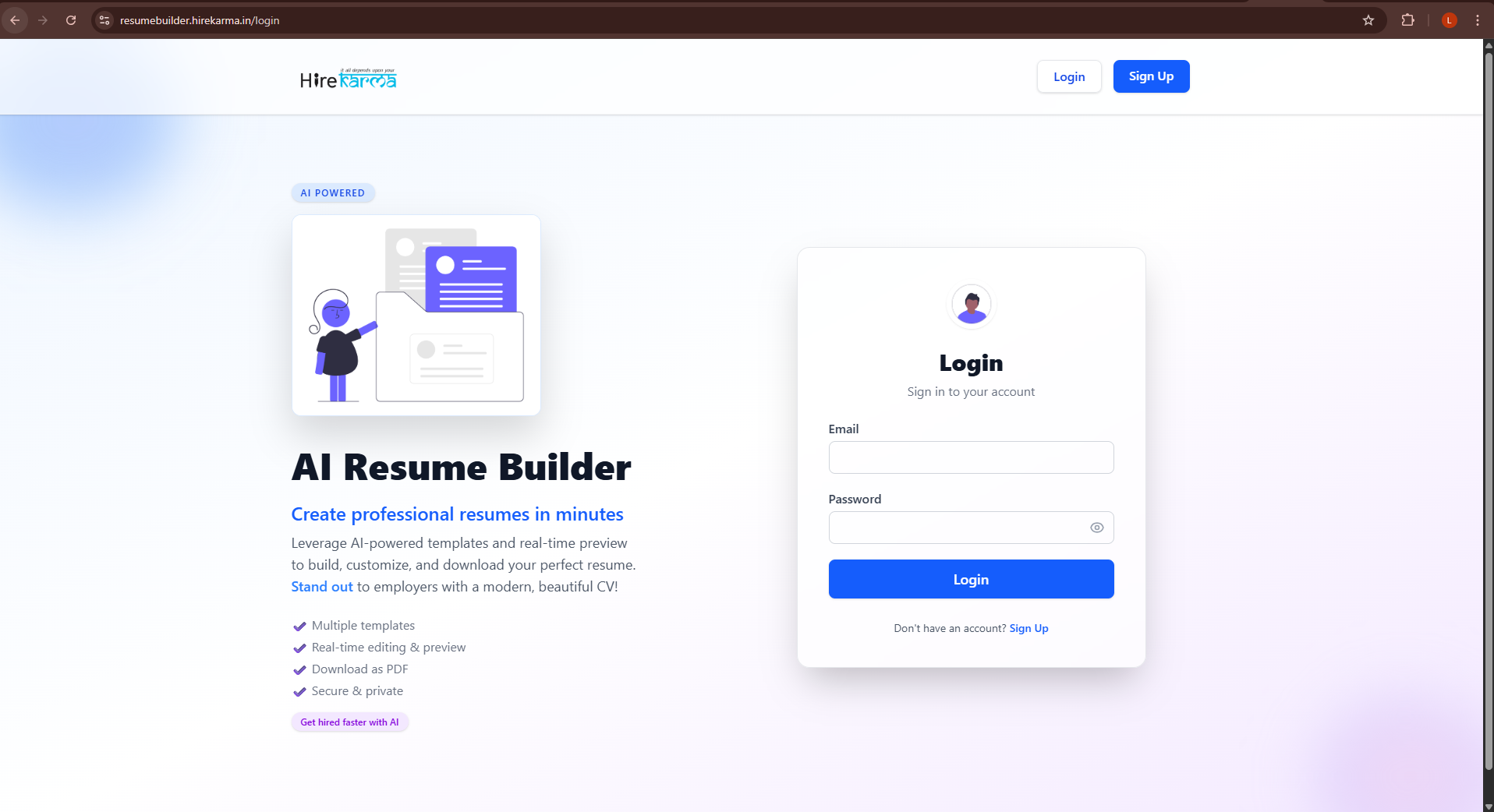 AI Resume Builder